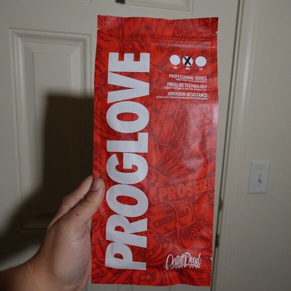 PROGLOVE by Saint Reach – Professional Red Work Gloves Size MD - Picture 2 of 5